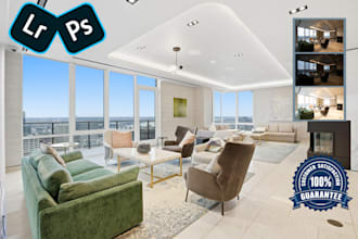 do real estate photo editing, hdr blending professionally