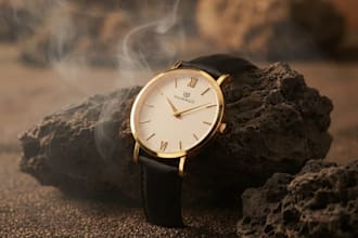 create cinematic luxury watch photography