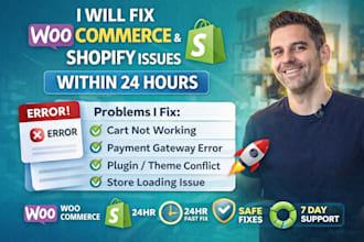 fix woocommerce bugs, errors, checkout and payment issues