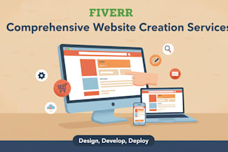 develop a conversion website with SEO and lead generation