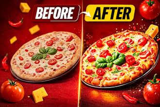 design premium food posters, flyers and restaurant design