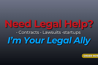 draft and review contracts for businesses and startups