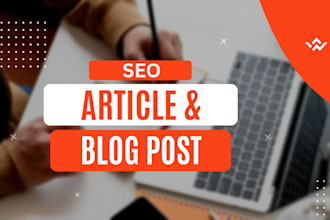 write SEO friendly articles and blog posts