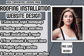 roofing website business website roofing contractor website construction website
