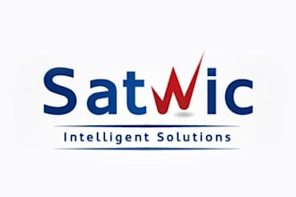 design a modern tech, security, and technology logo