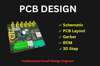 design professional power electronics and mixed signal pcb layouts