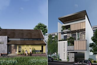 do 3d architectural design, inc eksterior, interior, and floor plan design