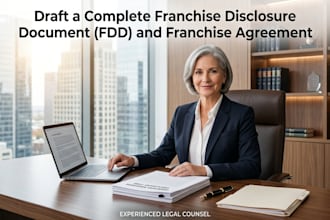 draft a complete franchise disclosure document and franchise agreement