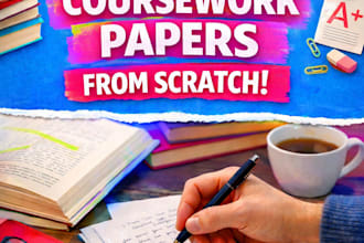write original human written and plagiarism free coursework