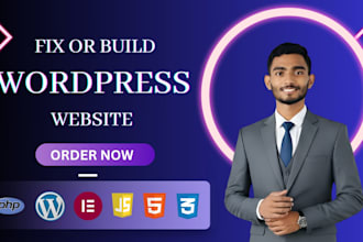 build or rebuild your wordpress website professionally