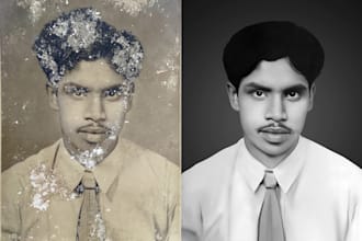 restore and upscale low quality images and photos