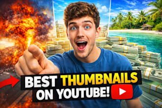 design viral high CTR thumbnails