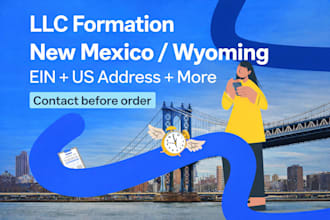 do wyoming new mexico llc formation and ein number