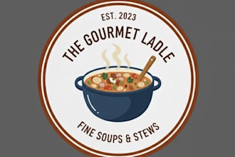 design a modern and appetizing bowl logo for your business