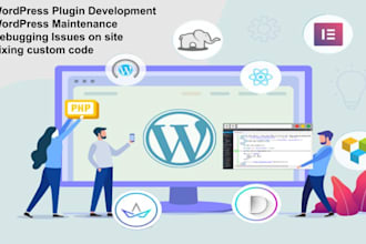 develop or debug a wordpress plugin for you