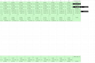 clean, organize, and analyze financial data in excel