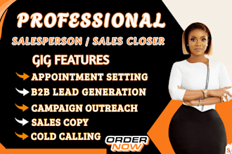 sales representative sales rep b2b salesperson sdr commission based sales closer