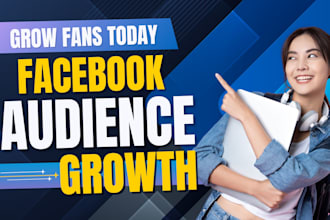 do organic facebook page promotion to grow real followers