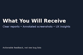 test your web app UI and usability to improve user experience