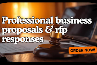 craft professional business proposals and rfp responses