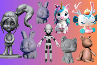 create cute 3d toy character, action figure, flexi toy model, 3d cute toy model