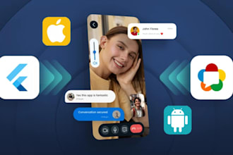 build real time audio, video calling flutter app using webrtc
