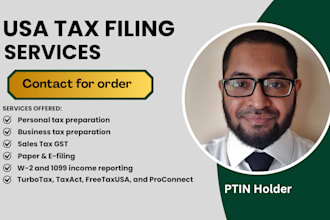 do 1040 1040nr 1120 1120s 1065 US tax return filing services