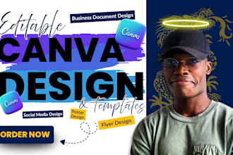 design editable canva design and templates