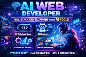 build a custom ai website, ai chatbot, and ai tools using python flask