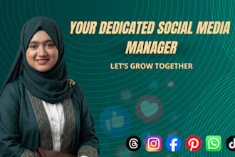 be your social media manager