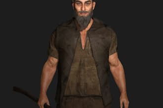 3d realistic character model, metahuman model, lifelike 3dmodel, vrml, dayz 3d