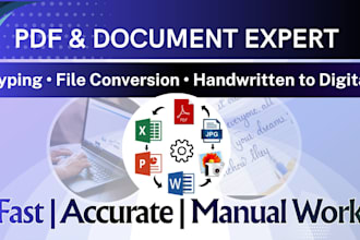 be your PDF expert for file conversion, typing and handwriting