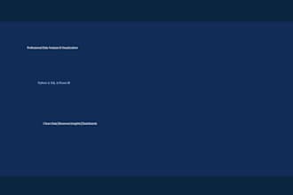 do data cleaning, analysis and visualization using python