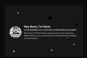 develop portfolio website for you