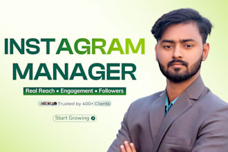 be your instagram manager