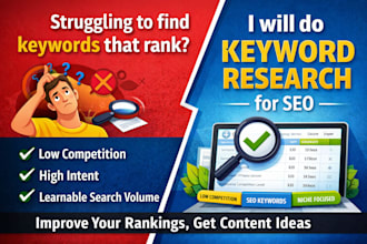 do low competition keyword research for SEO and content