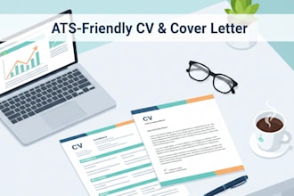 write an ats friendly CV and cover letter