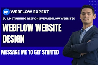 design webflow website, webflow design, website design, responsive webflow,