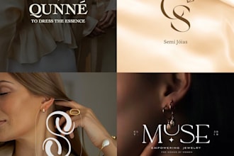 design a luxury logo for your jewelry brand or store