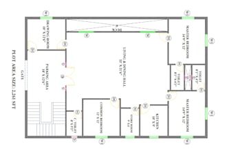 make 2d architecture floor plan layout