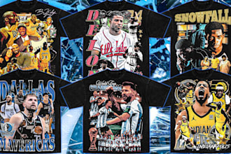 design dope vintage rap tee nba sports 90s bootleg t shirt