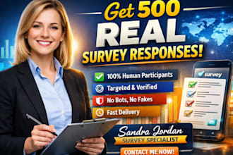 fill market research online survey, form and questionnaire and deliver feedback