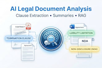 build ai legal doc search and chatbot system for law firms