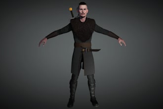 rig model fix animate 3d character in iclone 8, cc4, cc5, retopology, c4d