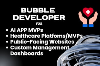 ai mvp developer no code mvp specialist build healthcare mvp ai healthcare app