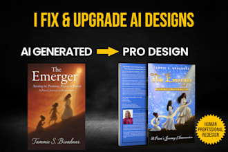 professionally redesign and refine your ai generated design