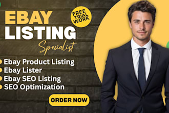 do ebay listing, ebay product listing, ebay SEO listing, ebay lister