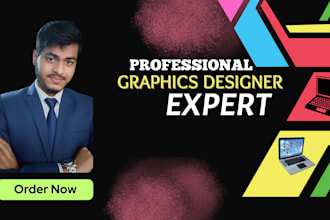 be your graphic designer for modern and creative designs