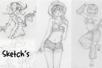 do character designs of your oc