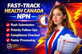 fast track health canada npn registration for supplements